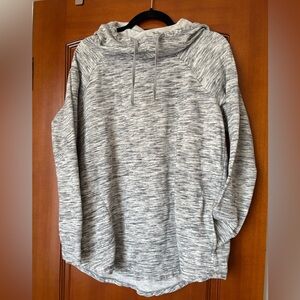 Mossimo Supply Co. Heathered Gray cowl neck pullover